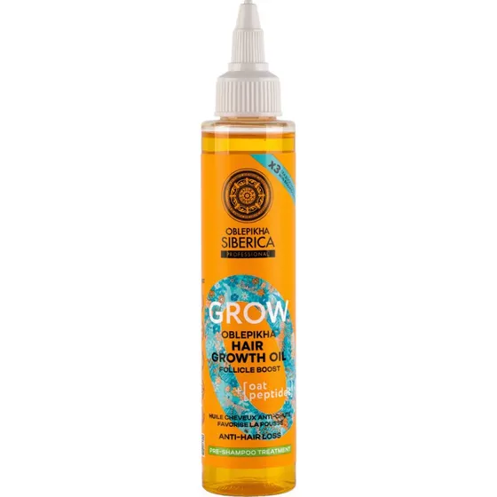 Natura Siberica Oblepikha Grow olejek wzmacniający włosy 100ml
