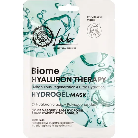 Natura Siberica Lab Biome Hyaluron Therapy hydrożelowa maska 30g