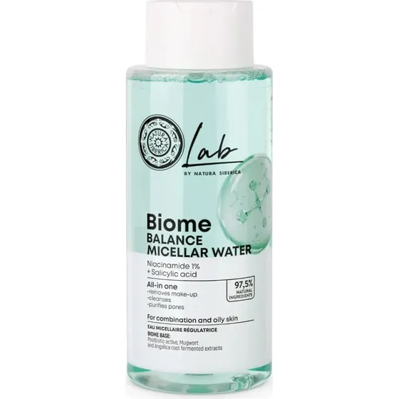 Natura Siberica Lab Biome woda micelarna 400ml do cery tłustej