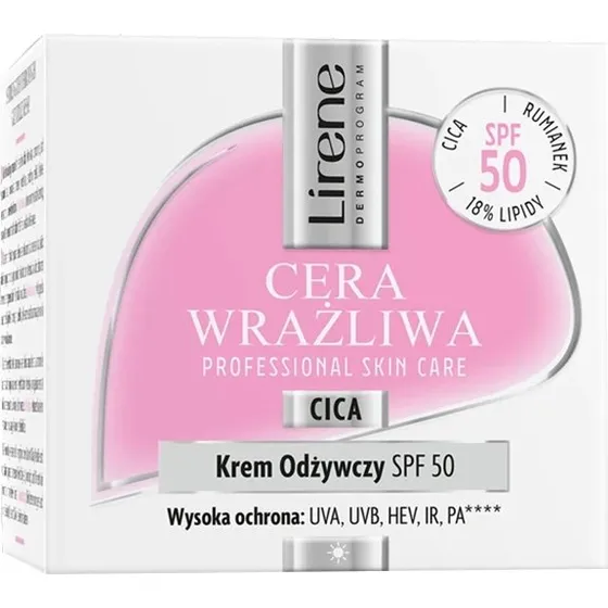 Lirene Cera Wrażliwa Krem SPF50 50ml