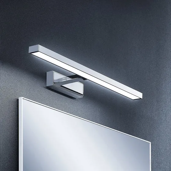 Lindby Jukka LED Lampa Ścienna L60 Chrome
