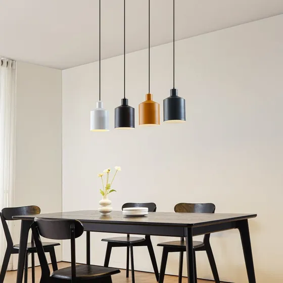 Lindby Tirane Lampa Wisząca Kolorowa Metalowa E27