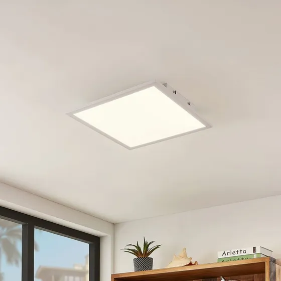 Lindby Quais LED Lampa Sufitowa 4000K 40x40 White
