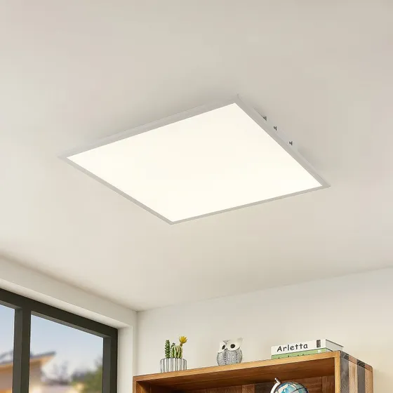 Lindby Quais LED Lampa Sufitowa 4000K 60x60 White