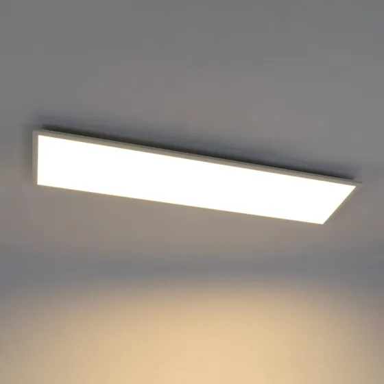 Lindby Luay Panel LED 30x120 cm CCT 3000-6000K Biały