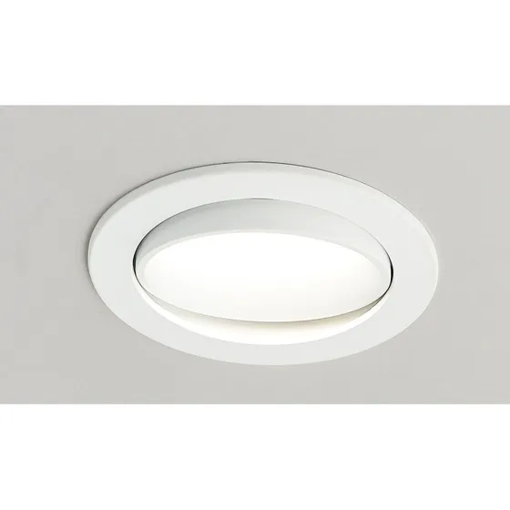 Arcchio Katerin Reflektor LED Wpuszczany 10 cm, Biały, Obrotowy