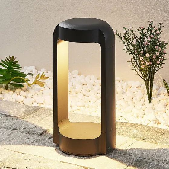 Lucande Habsa LED Lampa Ogrodowa H30 Anthracite - 30 cm