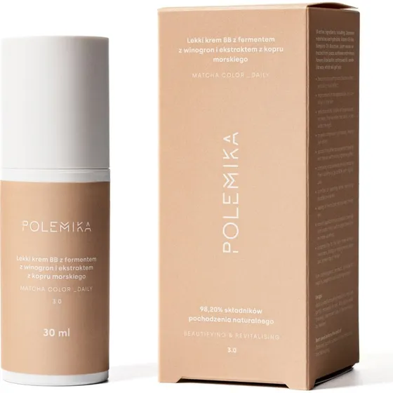 Polemika BB Krem Lekki z Fermentem Winogron 3.0 30ml
