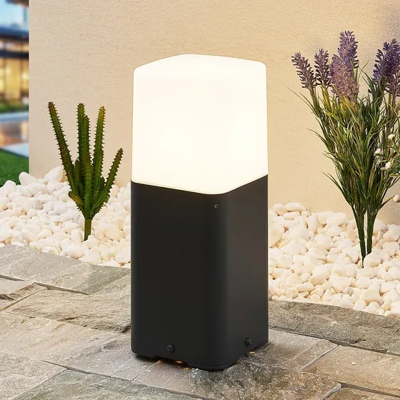 Lucande Obuna Lampa Ogrodowa H30 Anthracite 30 cm