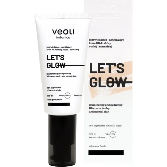 Veoli Botanica Let's Glow SPF20 30 ml Golden Beige