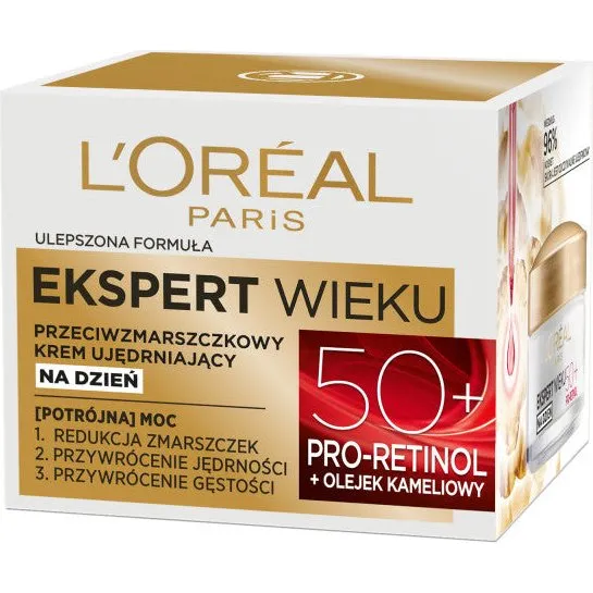 L'Oreal Paris Ekspert Wieku 50+ Krem ujędrniający na dzień 50ml