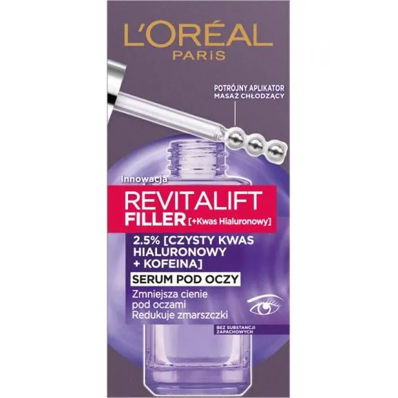 L'Oreal Paris Revitalift Filler Serum pod oczy 20ml
