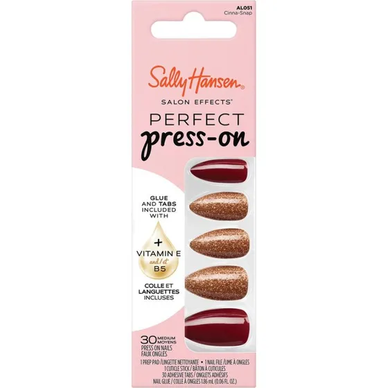 Sally Hansen Salon Effects sztuczne paznokcie 051 Cinna-Snap (30 szt.)