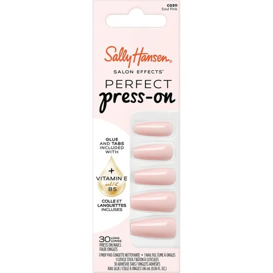 Sally Hansen Salon Effects sztuczne paznokcie 311 Soul Pink (30 szt.)