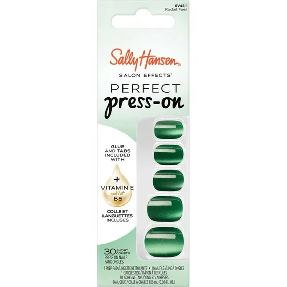 Sally Hansen Salon Effects sztuczne paznokcie 451 Rocket Fuel 30 szt.