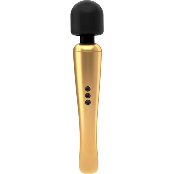 Marc Dorcel Megawand Gold - Masażer z silikonową wibrującą główką