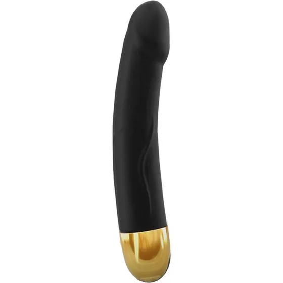 Marc Dorcel Real Vibration M 2.0 - Silikonowy wibrator Black & Gold