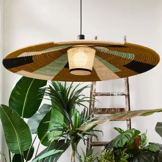 Forestier Parrot żyrandol XL zielony