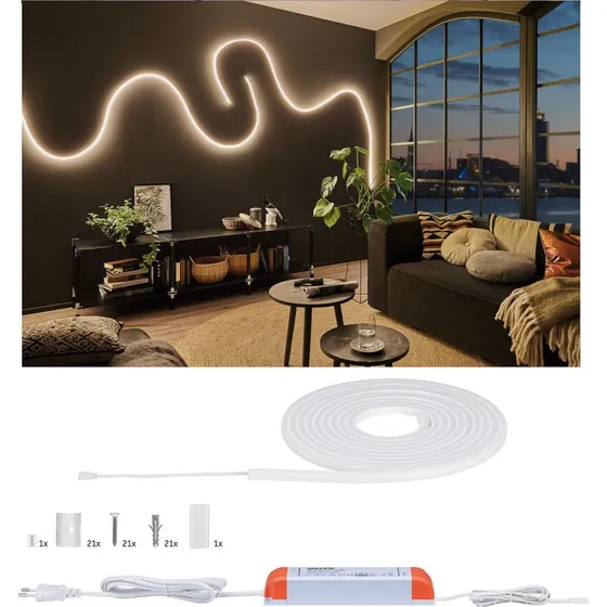 Paulmann MaxLED Flow LED Strip 5m Basic Set White