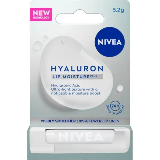 Nivea Hyaluron Lip Moisture Plus balsam nawilżający 5.2g