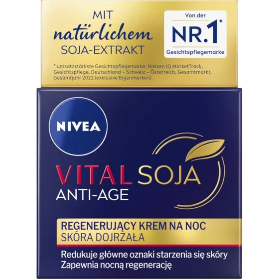 Nivea Vital Soja Anti-Age regenerujący krem na noc 50ml