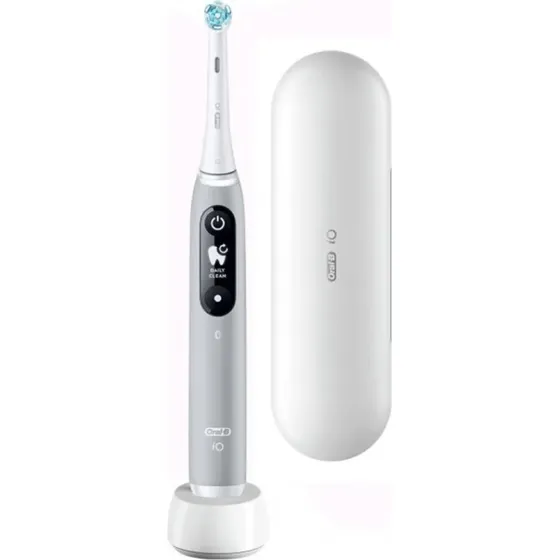 Oral-B iO 6 Grey Opal Szczoteczka Magnetyczna z Etui