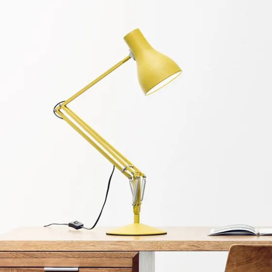 Anglepoise Type 75 Margaret Howell Lampa stołowa LED, żółta