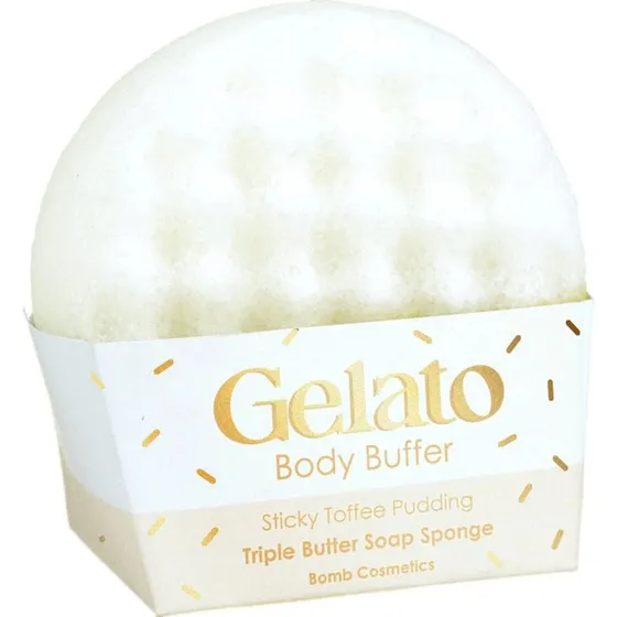 Bomb Cosmetics Gelato Body Buffer Sticky Toffee Pudding 200g