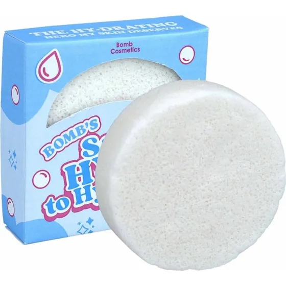 Bomb Cosmetics Say Hyaluronic to Hydration Facial Sponge