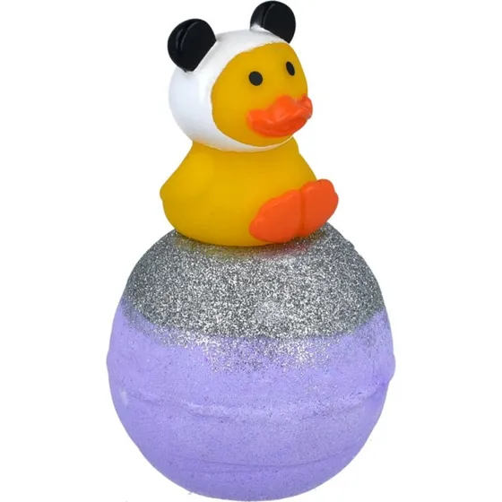 Bomb Cosmetics Quack Fu Panda Bath Blaster kula do kąpieli z zabawką 100g