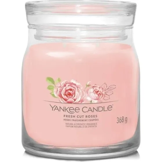 Yankee Candle Świeca zapachowa Fresh Cut Roses 368g