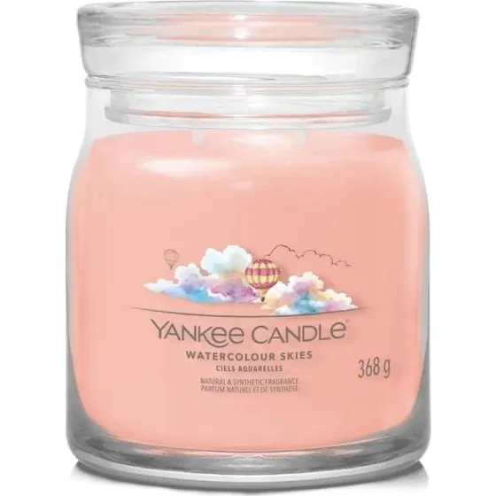 Yankee Candle Świeca Zapachowa Watercolour Skies 368g