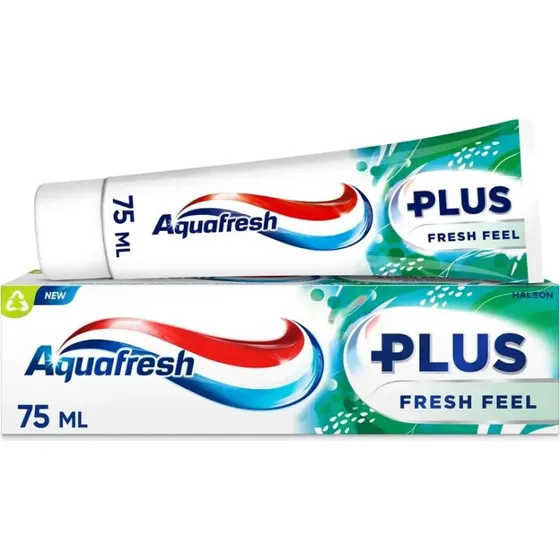 Aquafresh Plus Fresh Feel pasta do zębów z fluorkiem 75ml