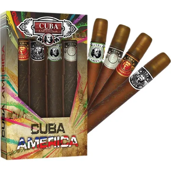 Cuba Original Cuba America Zestaw Perfum Męskich 4x35ml