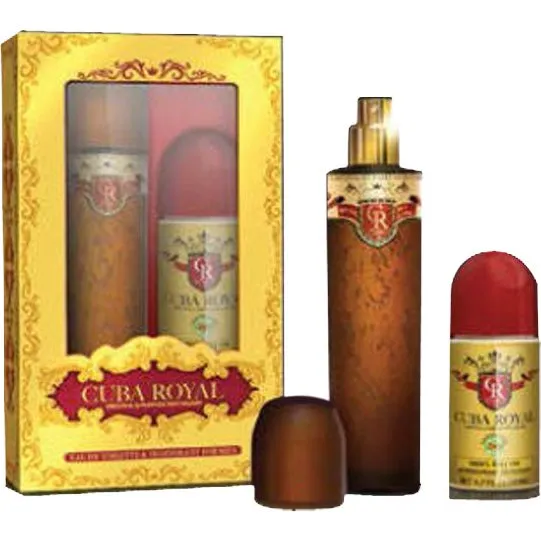 Cuba Original Cuba Royal zestaw: woda toaletowa 100ml + dezodorant 50ml