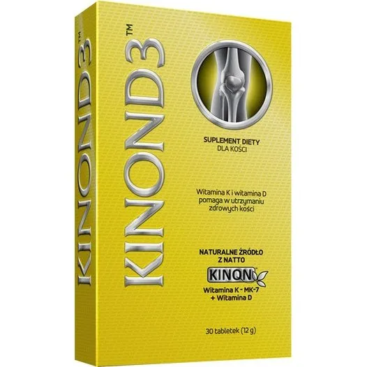 Kinon D3 K2-MK7 100 mcg + D3 2000 j.m. 30 tabletek