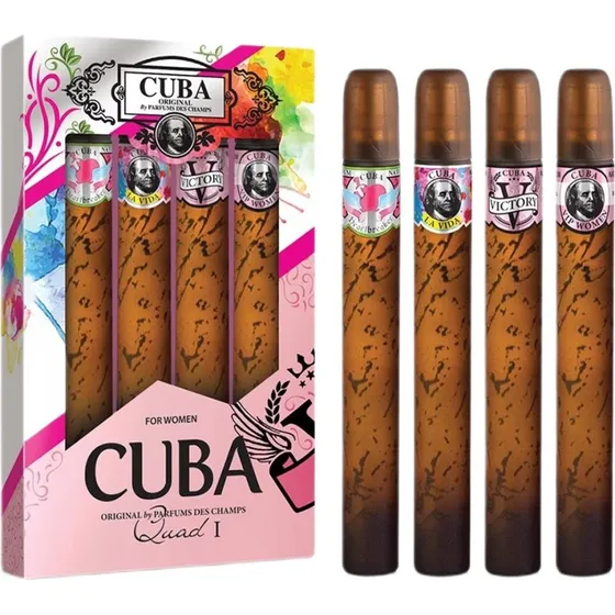 Cuba Original Quad I Zestaw Perfum Damskich 4x35ml