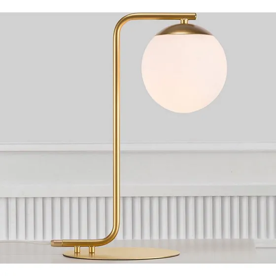 Nordlux Grant Lampa Stołowa Brass - Mosiądz i Szkło