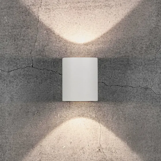 Nordlux Canto 2 Lampa Ścienna LED Biała - Kinkiet Zewnętrzny