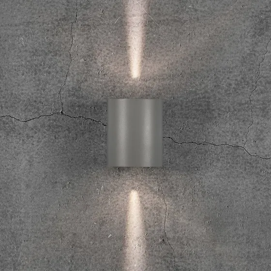 Nordlux Canto 2 Lampa Ścienna LED Grey