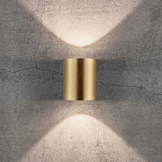 Nordlux Kinkiet Canto 2 Brass - Mosiężny, LED
