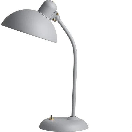 Fritz Hansen lampa stołowa Kaiser idell 6556-T, szara, 47 cm