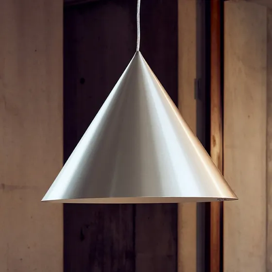 Frandsen Benjamin żyrandol aluminiowy, szczotkowane aluminium, Ø 30 cm