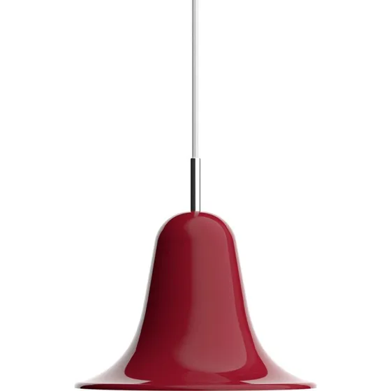Lampa wisząca Verpan Pantop Ø 23 cm wiśniowa