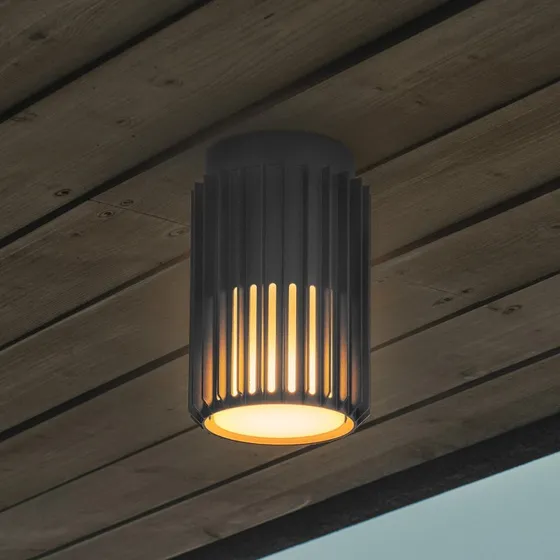 Nordlux Aludra Lampa Sufitowa Zewnętrzna Seaside Anthracite