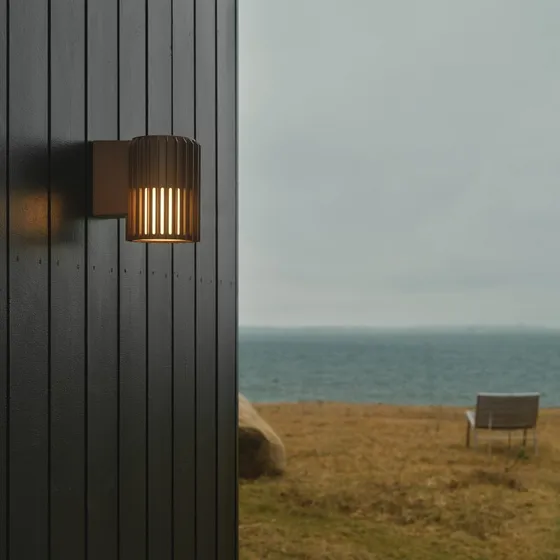 Nordlux Kinkiet zewnętrzny Aludra Seaside Brown Metallic