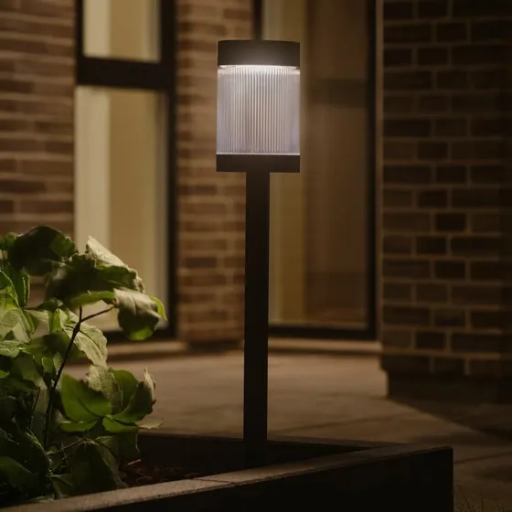 Nordlux Coupar Lampa Ogrodowa Solarna Czarna, Aluminium
