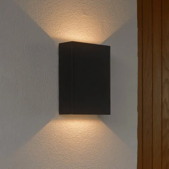 Nordlux Lampa ścienna Fold 10 LED Seaside Czarna