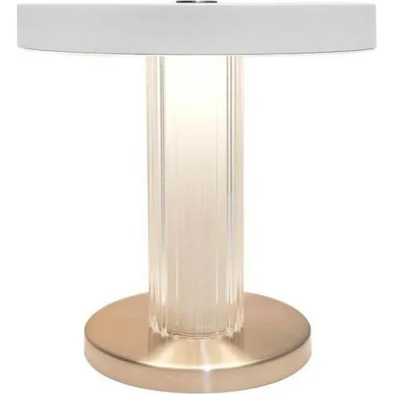 DFTP Trezzi Portable Lampa stołowa LED, biała, 22 cm