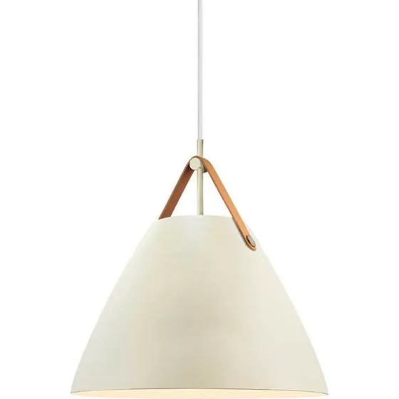 Lampa wisząca Strap (DFTP) Nordlux, kolor piaskowy, Ø 36 cm